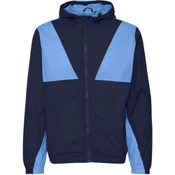 Regenjacke BLEND "Regenjacke BHOuterwear", Herren, Gr. L, blau (marineblaus), Obermaterial: 100% Nylon NY., Jacken Regenjacke
