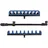 Preston Innovations Rutenhalter Standard Kit Safe Schwarz/Blau One Size