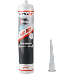 Henkel Teroson MS 939 Kleb- und Dichtstoff für elastische Verklebungen 290 ml weiß