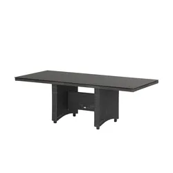 a casa mia Gartentisch  Padua , grau , Maße (cm): B: 100 H: 74