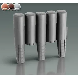 Prosperplast Palisade IPAL5 27 x 15 cm 10 Stück grau