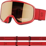 Salomon Aksium 2.0 Access Unisex-Brille Ski Snowboard Freeride, Rot