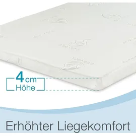 Bestschlaf Visko-Mineralschaum Topper 90 x 190 x 4 cm
