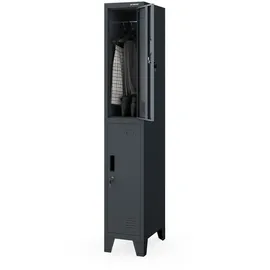 Jan Nowak Bartek 1 Plus Garderobenschrank 172 x 29 x 45 cm Weiß