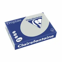 Clairefontaine Kopierpapier Trophée (80 g/m2, 500 Blatt, Stahlgrau, 1