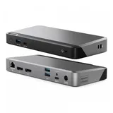 Alogic DX2 MultiPort 4K DisplayPort (with Ethernet and PD)