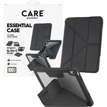 care by panzerglass TPU Essential Case für iPad 11" (A16) 2025 Schwarz-Transparent