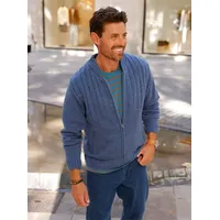 Classic Dog Strickjacke CLASSIC, Herren, Gr. 50, blau (jeansblau),
