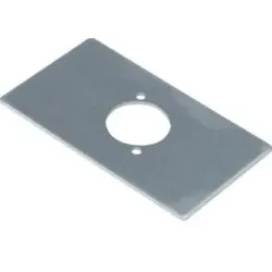 Hager GTVDM311 Montageplatte f. Geräteträger GTVD200/300 Datenmodul Audio XLR d=24mm.Montageplatte zur Aufnahme von Daten-, Audio-, Video-,