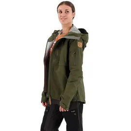 Fjällräven Keb Eco-Shell Jacket Damen deep forest XXS