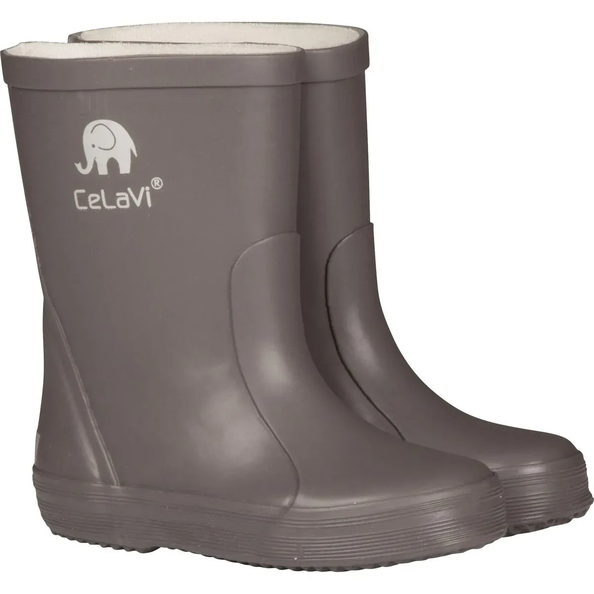 Celavi Basic Wellies -solid grey (174) 19
