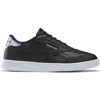 Reebok Damen Court Advance Sneaker, Schwarz Weiß Schuhe Weiß Pink Glow, 37.5 EU