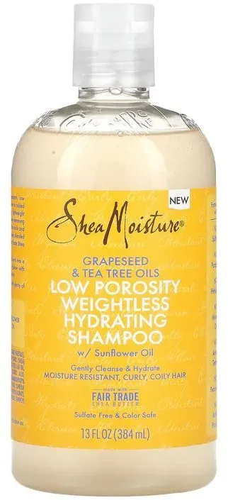 Shea Moisture Shampoo mit geringer Porosität 384 ml Unisex