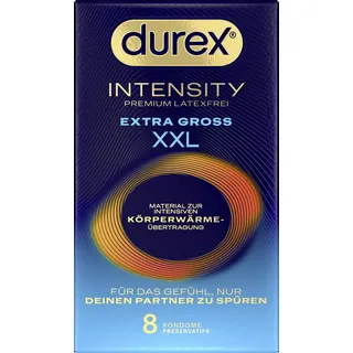DUREX Kondome Intensity XXL latexfrei,