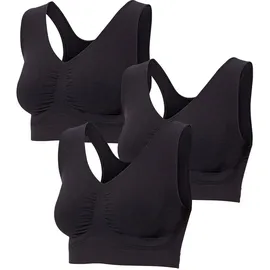 patsy & lou Sport-BH Schwarz XL