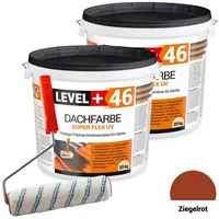 Level + Level+ Dachfarbe Sockelfarbe elastische L+46 ziegelrot -