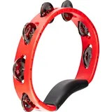 Meinl Percussion Meinl Hand Held ABS Tambourine HTR, einreihig, red