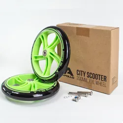 City Scooter 200mm Ersatzräder - Pro Wheels ABEC 7, LED verfügbar 200 MM