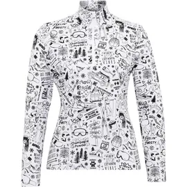 KRIMSON KLOVER Graffiti Top Weiß L