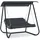 MCombo Hollywoodschaukel Grau 3-Sitzer