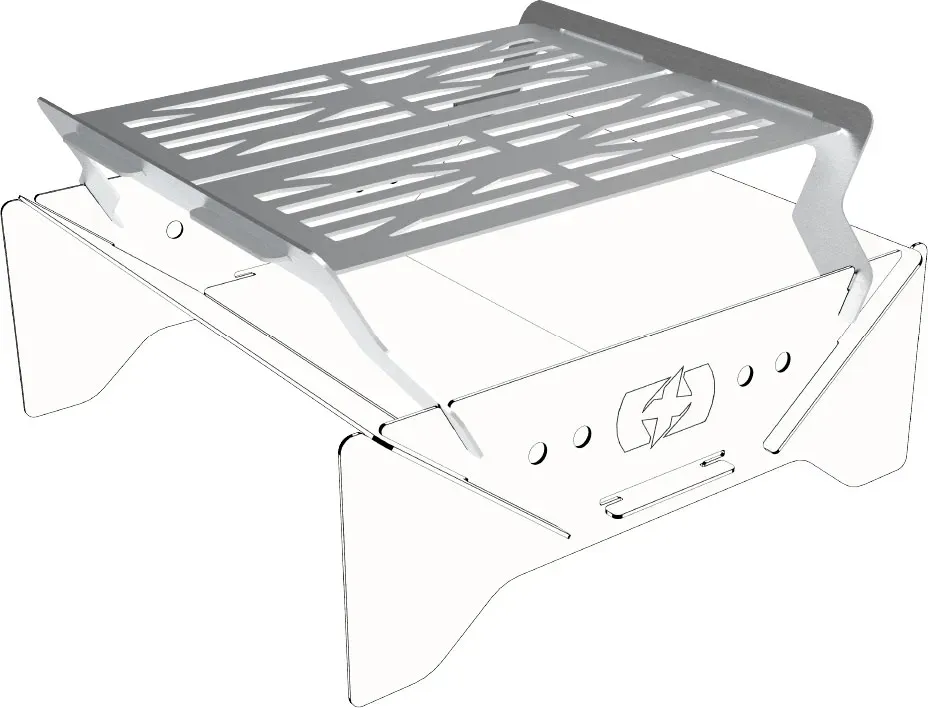 Oxford Camping Firepit, complément au gril