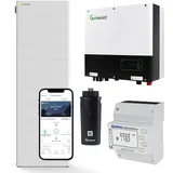 Growatt SPH4000TL3-BH-UP 4kW Hybrid Wechselrichter mit 25.6kWh Solarspeicher-Set