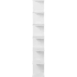 Beliani Wandregal Eston 190 x 0 x 0 cm Weiß