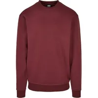 URBAN CLASSICS Crewneck Sweatshirt in Rot, Größe XXL