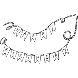 Securit® Fensterschablonen, inkl. Kreidemarker - Mädchen-Geburtstagsthema - Set von 3 x A2