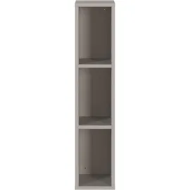 Germania Wandregal Tomino 19 x 25 x 90 cm Grau