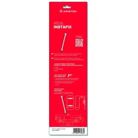 Hotpoint Ariston Instafix, Universal-Halterung für elektrische Warmwasserbereiter, Montagezubehör und Werkzeuge, zur Installation von elektrischen Warmwasserbereitern, hergestellt für Installation in Spanien,