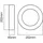 LEDVANCE LED Wandleuchte Aluminium 4,5 cm spritzwassergeschützt grau