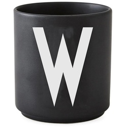 Design Letters - AJ Porzellan Becher W, schwarz