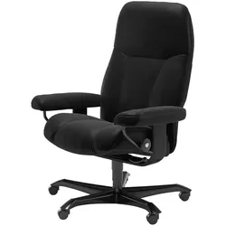 Stressless Drehstuhl   ¦ schwarz ¦ Maße (cm): B: 76 H: 119 T: 71.0
