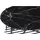SalesFever Coffeetable Schwarz Metall 84 x 43 cm