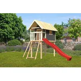 Akubi Rutschen Akubi Gernegroß Terra mit Rutsche Rot