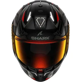 Shark Skwal i3 Linik Integralhelm - schwarz-grau-rot, / L