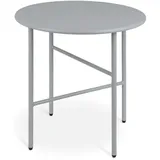 bomoe Beistelltisch Grau Metall 44 x 46 cm