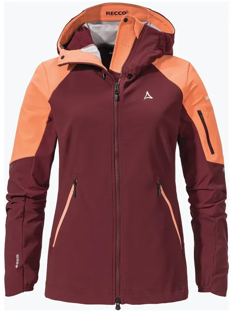 Schöffel Softshell Jacket Kals Women dark burgundy (2965) 48