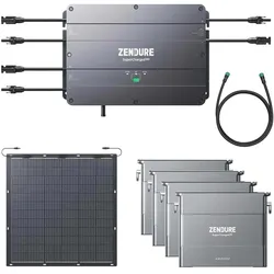 Zendure Smart PV 0% MwSt §12 III UstG Hub 2000 Balkonkraftwerk bis 2.400 Watt, 7...