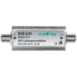 Axing SVS2-01 SAT-Leitungsverstärker, 20 dB, 950-2200 MHz SVS00201 SVS 2-01