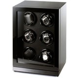 Raoul U Braun Uhrenbeweger "Art Déco" für 6 Uhren PianoBlack / Carbon Watchwinder