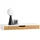 SoBuy Wandregal 60 x 24 x 8 cm Weiß/Natur