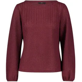 Zero Strukturshirt mit Rundausschnitt