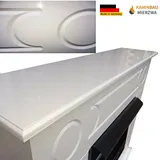 Gelkamin Ethanolkamin Kamin Kaminofen Loris XXL Weiss Fireplace TOP Lackierung