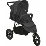 vidaXL Kinderwagen anthrazit