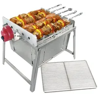 BEM Rambo ToGo, Grill aus Edelstahl mit Motor, tragbar