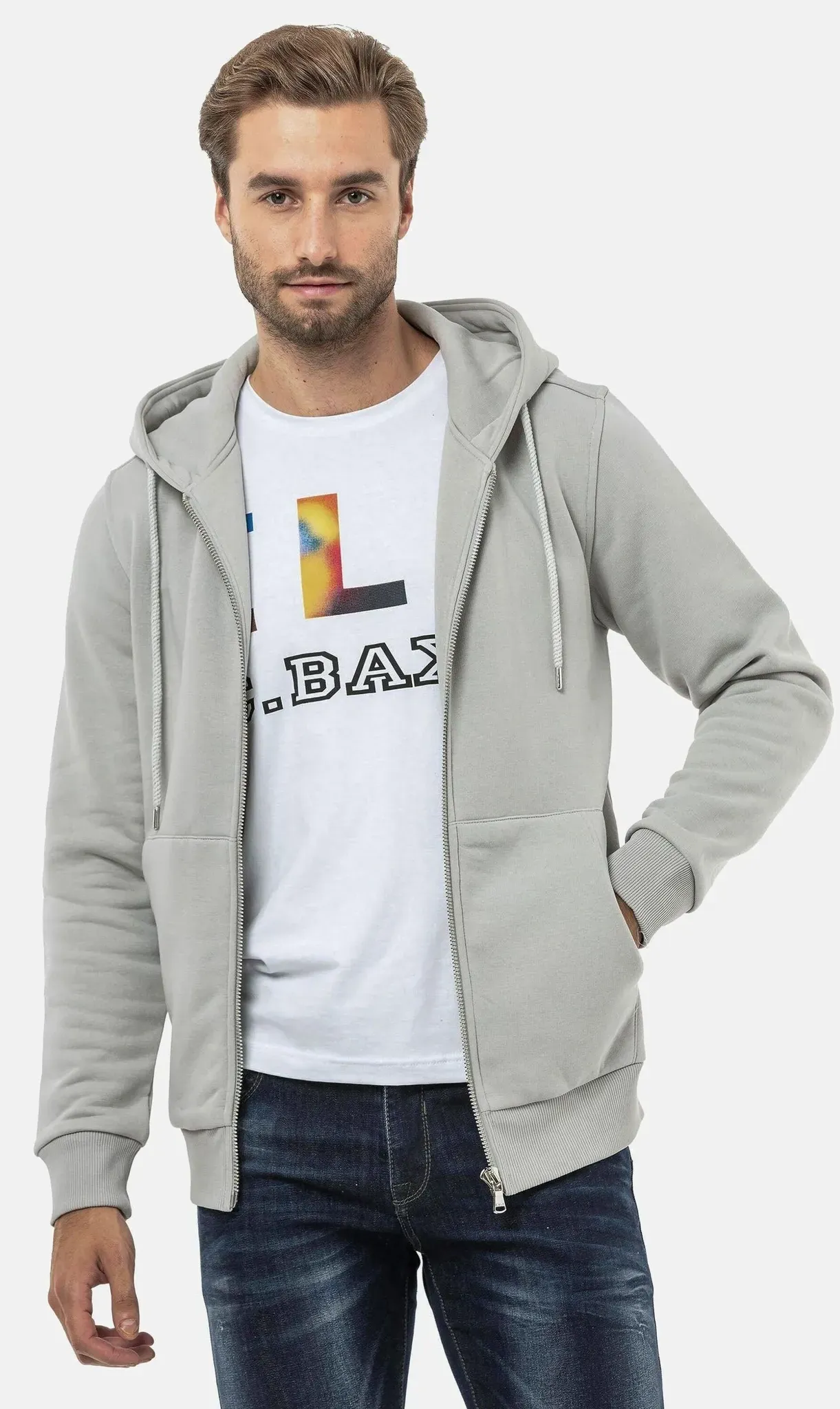 Sweatjacke CIPO & BAXX 