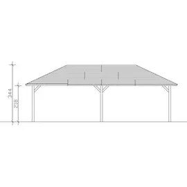 SKANHOLZ Orleans 3 5,04 x 9,16 m Beige