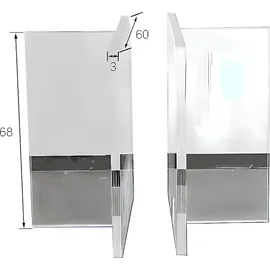 aea River Table 220 x 75 x 95 cm braun